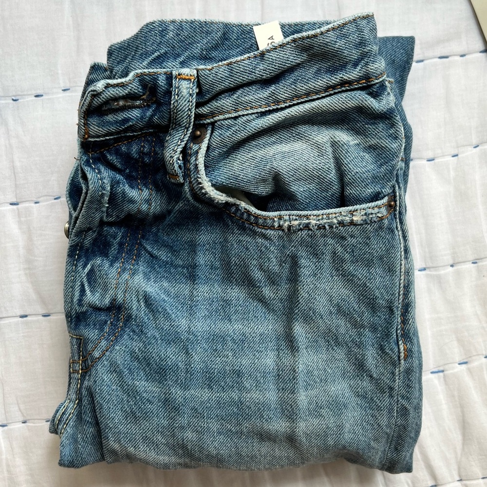 ACNE STUDIOS 1997 Mid Blue Trash Jeans